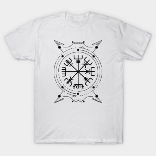 Vegvisir - The Viking Compass | Norse Pagan Symbol T-Shirt